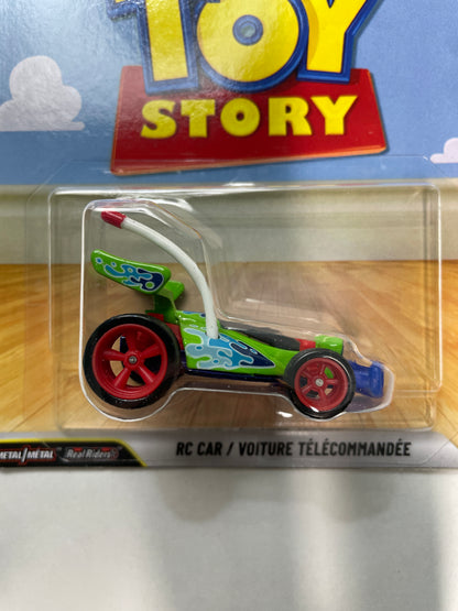 Hot Wheels 1/64 Pop Culture Toy Story RC Car/ Voiture Telecommandee Green - JHX00