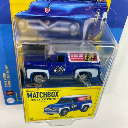 Matchbox Collectors 1/64 1955 Ford Panel Delivery Blue