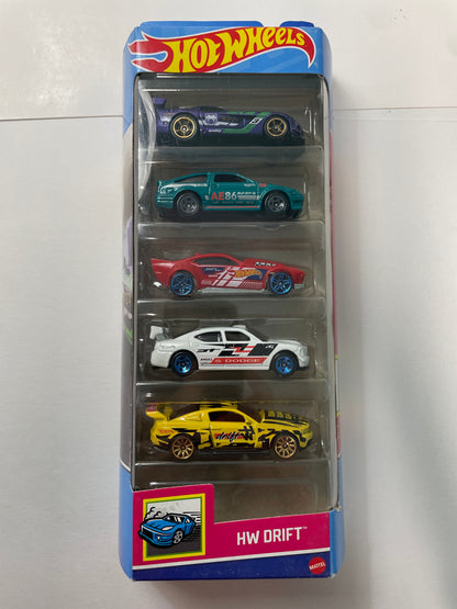 Hot Wheels 1/64 5 Pack Drift - Damaged Box