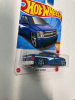 Hot Wheels 1/64 Chevy Silverado Blue