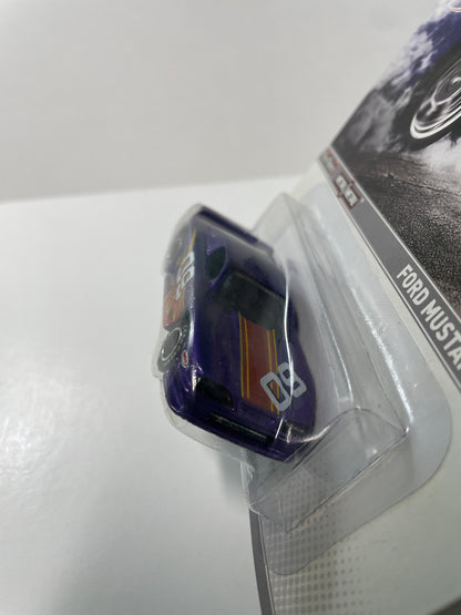 Hot Wheels 1/64 Racing Ford Mustang Cobra Purple - Damaged Box