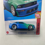 Hot Wheels 1/64 ‘07 Ford Mustang Falken Green & Blue