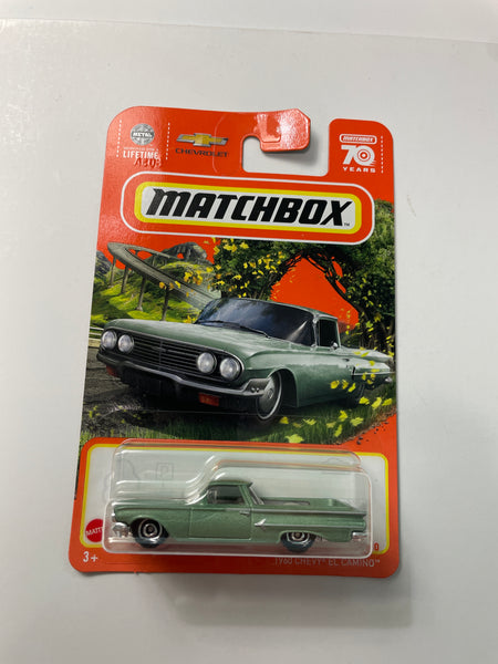 Matchbox 1/64 1960 Chevy El Camino Green