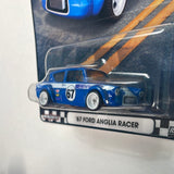 Hot Wheels 1/64 Boulevard Mix T ‘67 Ford Anglia Racer Blue