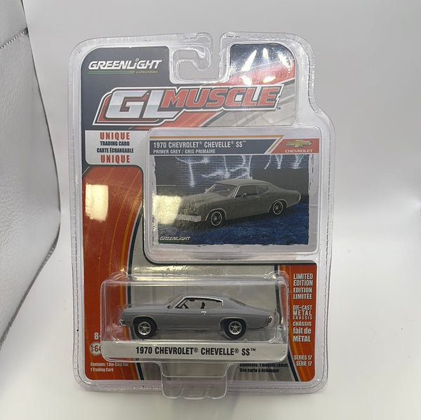 1/64 Greenlight GL Muscle 1970 Chevrolet Chevelle SS Grey