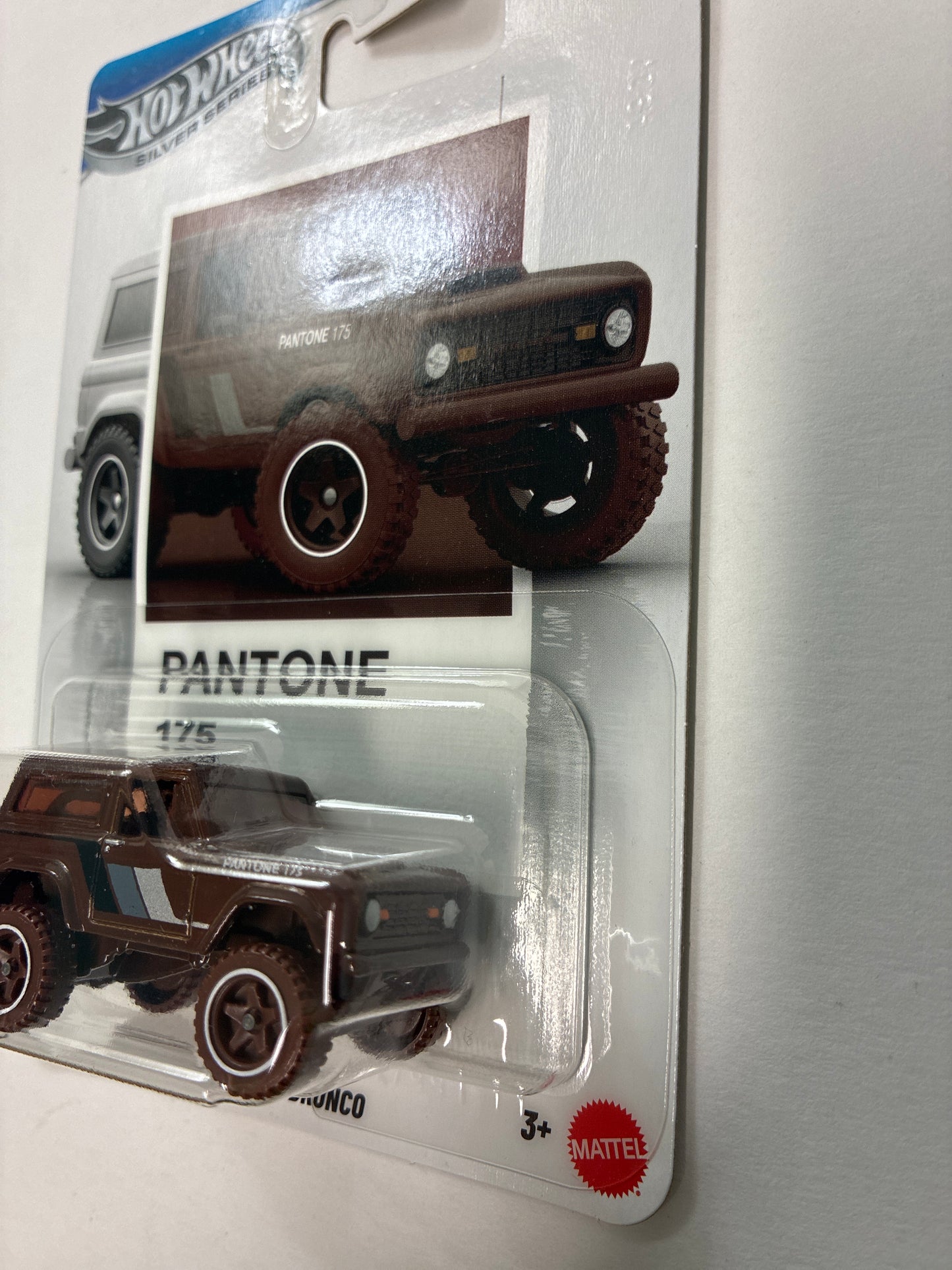 Hot Wheels 1/64 Silver Series Pantone #175 '67 Ford Bronco Brown - JKY65