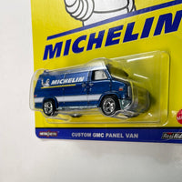 Hot Wheels 1/64 Pop Culture Michelin Custom GMC Panel Van Blue