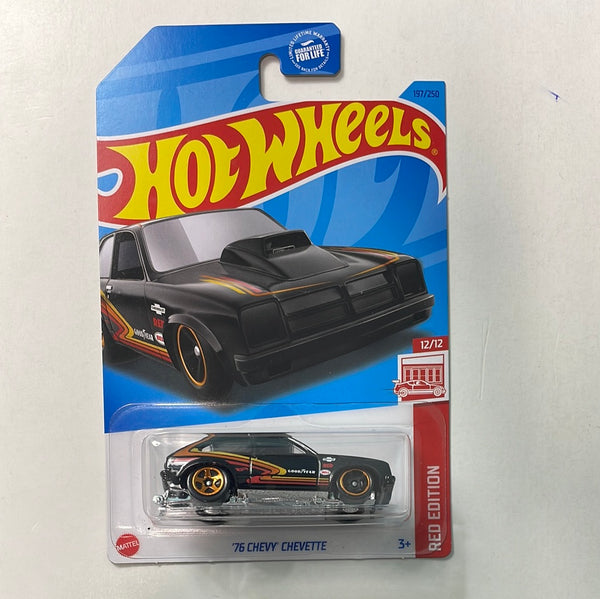 Hot Wheels 1/64 Target Red ‘76 Chevy Chevette Black