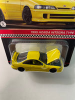 Hot Wheels 1/64 RLC 1995 Honda Integra Type R Yellow