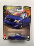 Hot Wheels 1/64 Boulevard Mix W ‘99 Ford F-150 SVT Lightning Blue