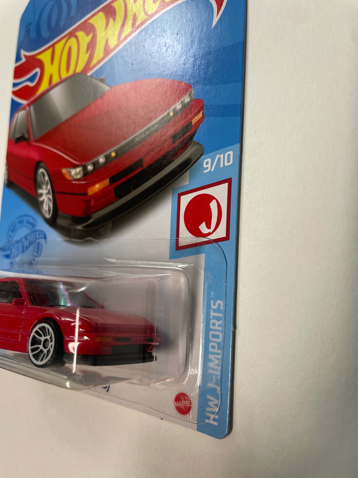 Hot Wheels Nissan Silvia S13 Red - Damaged Box