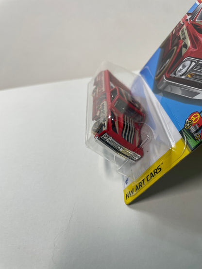 Hot Wheels 1/64 ‘67 Chevy C10 Red - Damaged Box