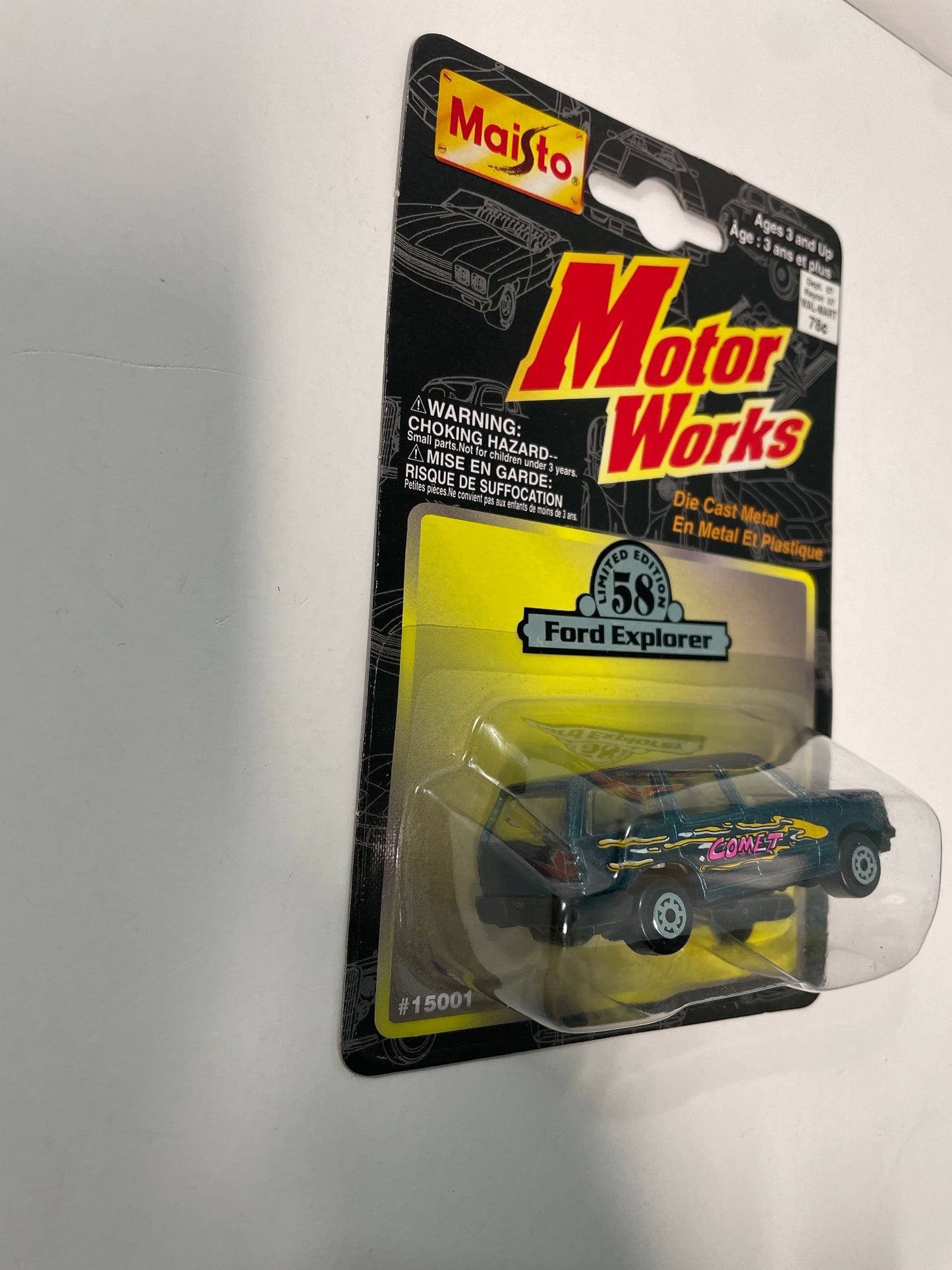 Maisto 1/64 Motor Works Ford Explorer Green - Damaged Box