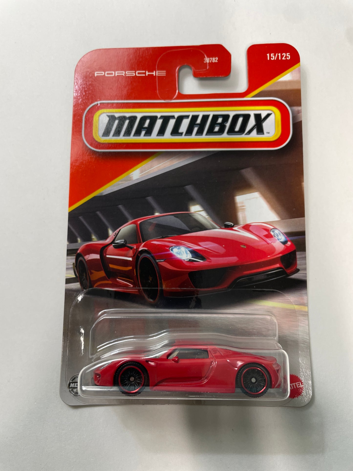 Matchbox 1/64 Porsche 918 Spyder Red