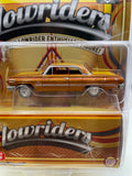 Johnny Lightning 1/64 Mijo Exclusives Lowriders 1963 Chevy Impala Orange