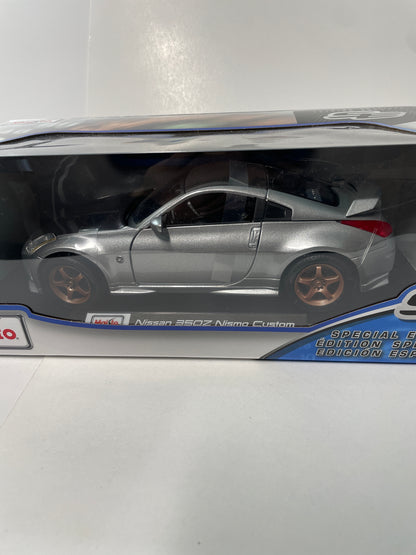 Maisto 1/18 Nissan 350z Nismo Custom Grey