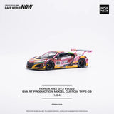 Pop Race 1/64 Honda Eva RT NSX GT3 Pink