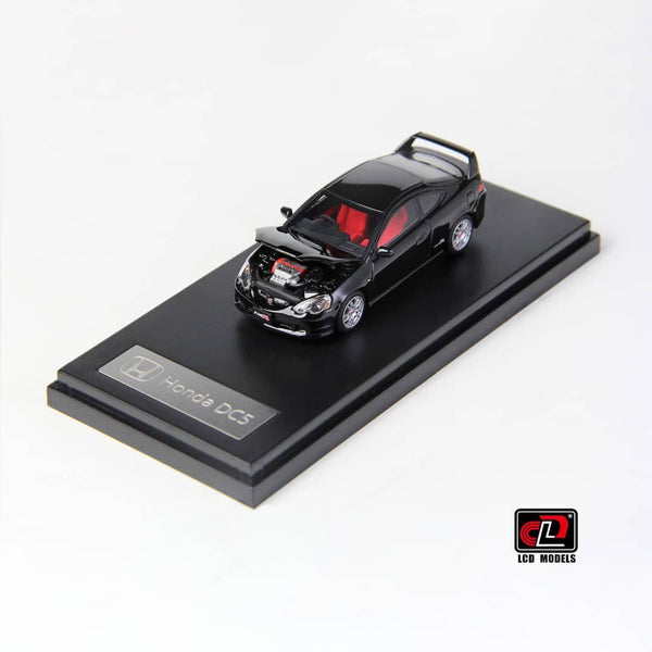 LCD Models 1/64 Honda Integra DC5 Type R Black