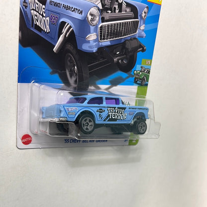 Hot Wheels 1/64 ‘55 Chevy Bel Air Gasser Blue