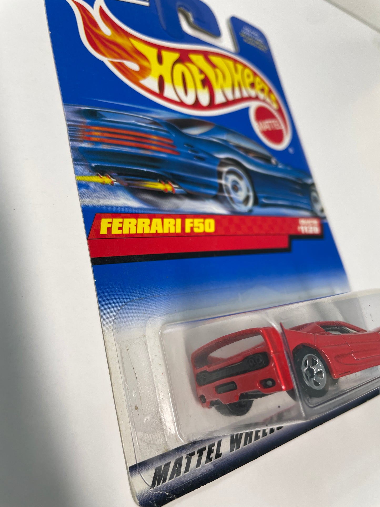 Hot Wheels 1/64 Ferrari F50 Red - Damaged Box