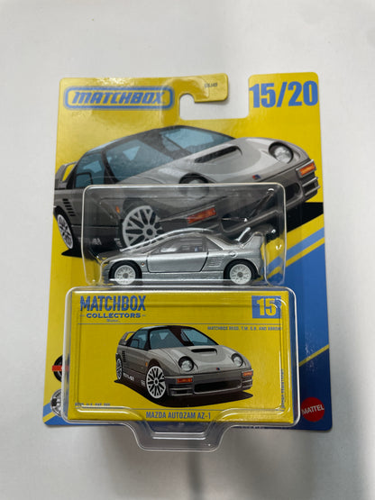 Matchbox Collectors 1/64 Mazda Autozam AZ-1 Silver - JJV96
