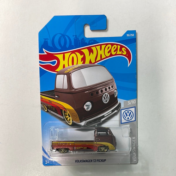 Hot Wheels 1/64 Super Treasure Hunt Volkswagen T2 Pickup Brown