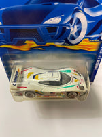 Hot Wheels 1/64 Porsche 911 GT1-98 White