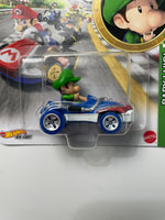 Hot Wheels 1/64 Mario Kart Baby Luigi w/ Sneeker Blue