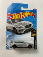 Hot Wheels 1/64 Jaguar XE SV Project 8 Silver - Damaged Card