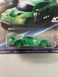 Hot Wheels 1/64 Car Culture Race Day “Rexy” Porsche 911 GT3 R (992) Green