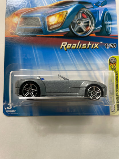 Hot Wheels 1/64 Realistix Ford Shelby Cobra Concept Grey