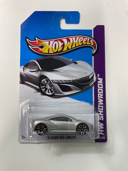 Hot Wheels 1/64 ‘12 Acura NSX Concept Silver