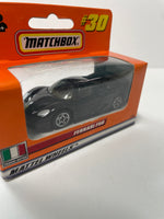 Matchbox 1/64 German Box Ferrari F50 Black - Damaged Box