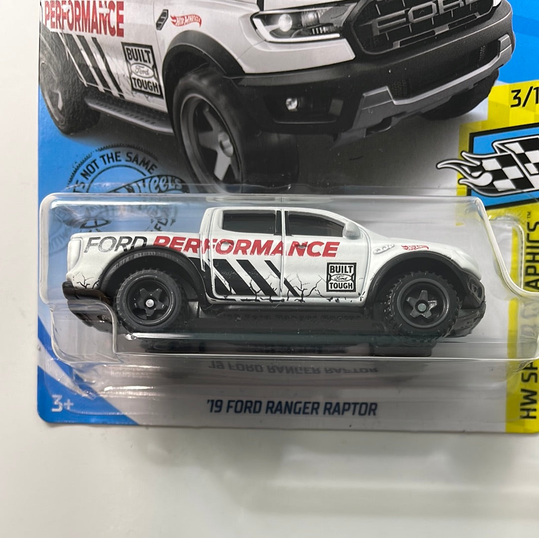 Hot Wheels 1/64 ‘19 Ford Ranger Raptor White