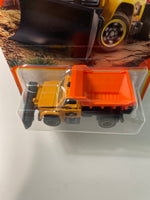 Matchbox 1/64 Plow Master 6000 Yellow & Orange