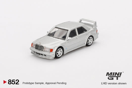Mini GT 1/64 Mercedes-Benz 190E 2.5-16 Evolution II Astral Silver - MGT00852