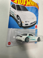 Hot Wheels 1/64 ‘95 Mazda RX-7 Project M White