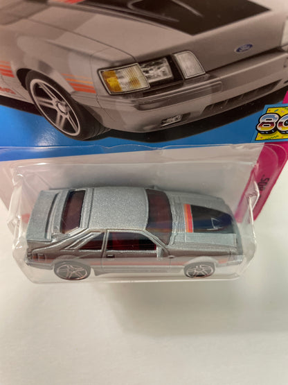 Hot Wheels 1/64 ‘84 Ford Mustang SVO Grey