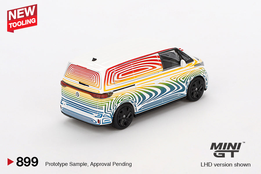 Mini GT 1/64 Volkswagen ID. Buzz Prototype "Rainbow"