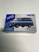 Tomica Limited Vintage Neo 1/64 LV-N325b Chevrolet Astro LT AWD 1994 Model Light Blue & Navy Blue