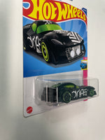 Hot Wheels 1/64 Treasure Hunt Muscle And Blown Black - Damaged Card