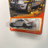 Matchbox 1/64 Ford Police Interceptor Grey