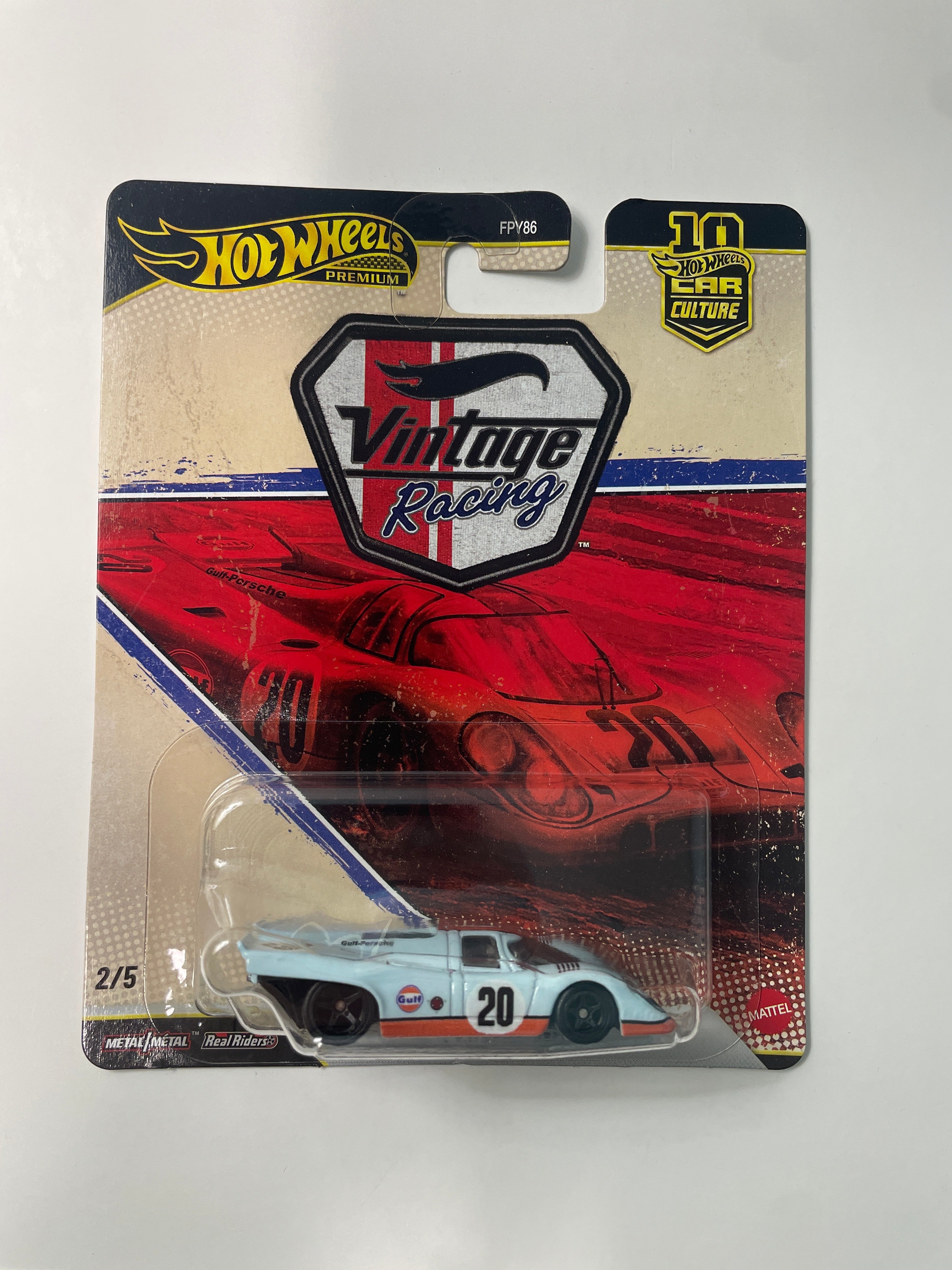 Hot Wheels 1/64 Car Culture 2026 Mix T Vintage Racing Set of 5