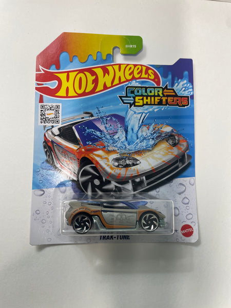 Hot Wheels 1/64 Color Shifters Trak-Tune Grey - Damaged Box