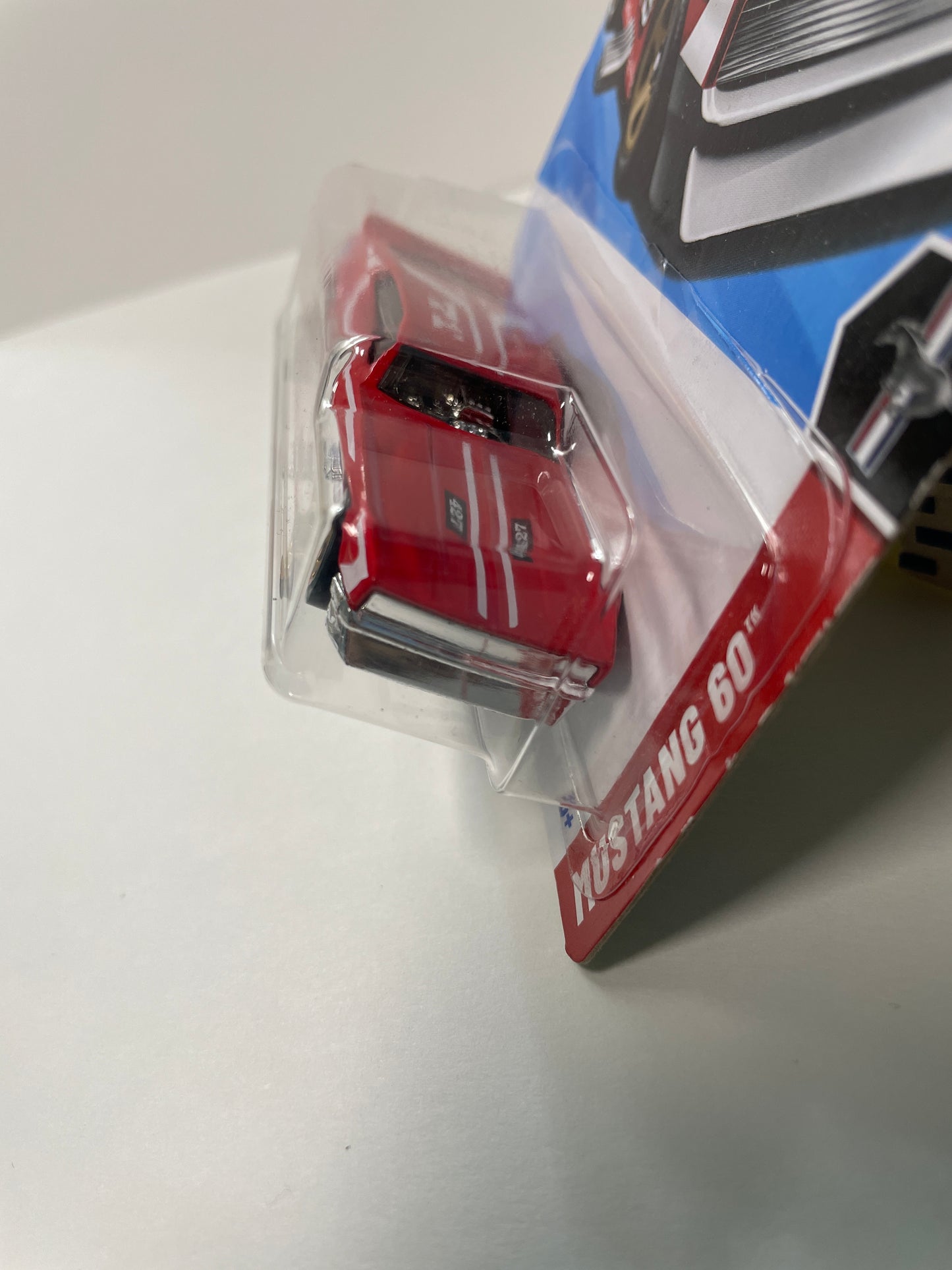 Hot Wheels 1/64 ‘71 Mustang Funny Car Red - Damaged Box