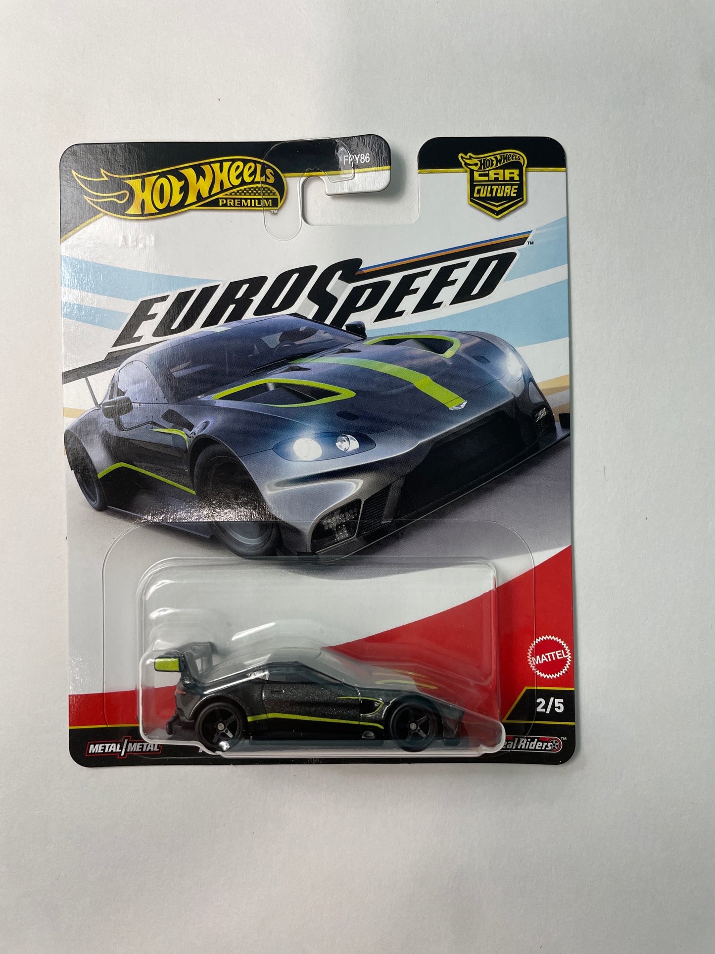Hot Wheels 1/64 Car Culture Euro Speed (FPY86-961L) Set of 5