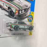 Hot Wheels 1/64 Zamac ‘73 BMW 3.0 CSL Race Car - Damaged Box