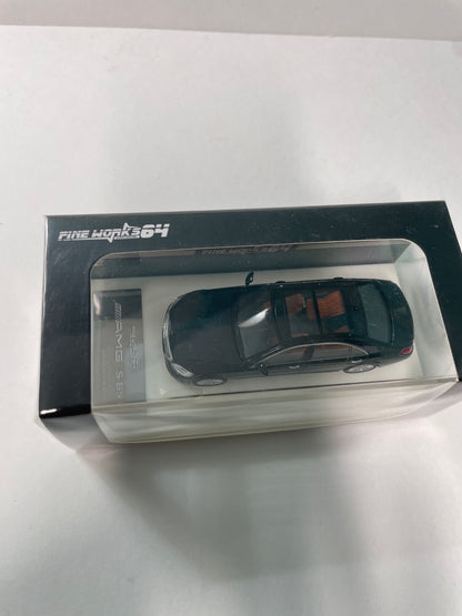 Fine Works64 1/64 Mercedes S Class AMG S65 Black
