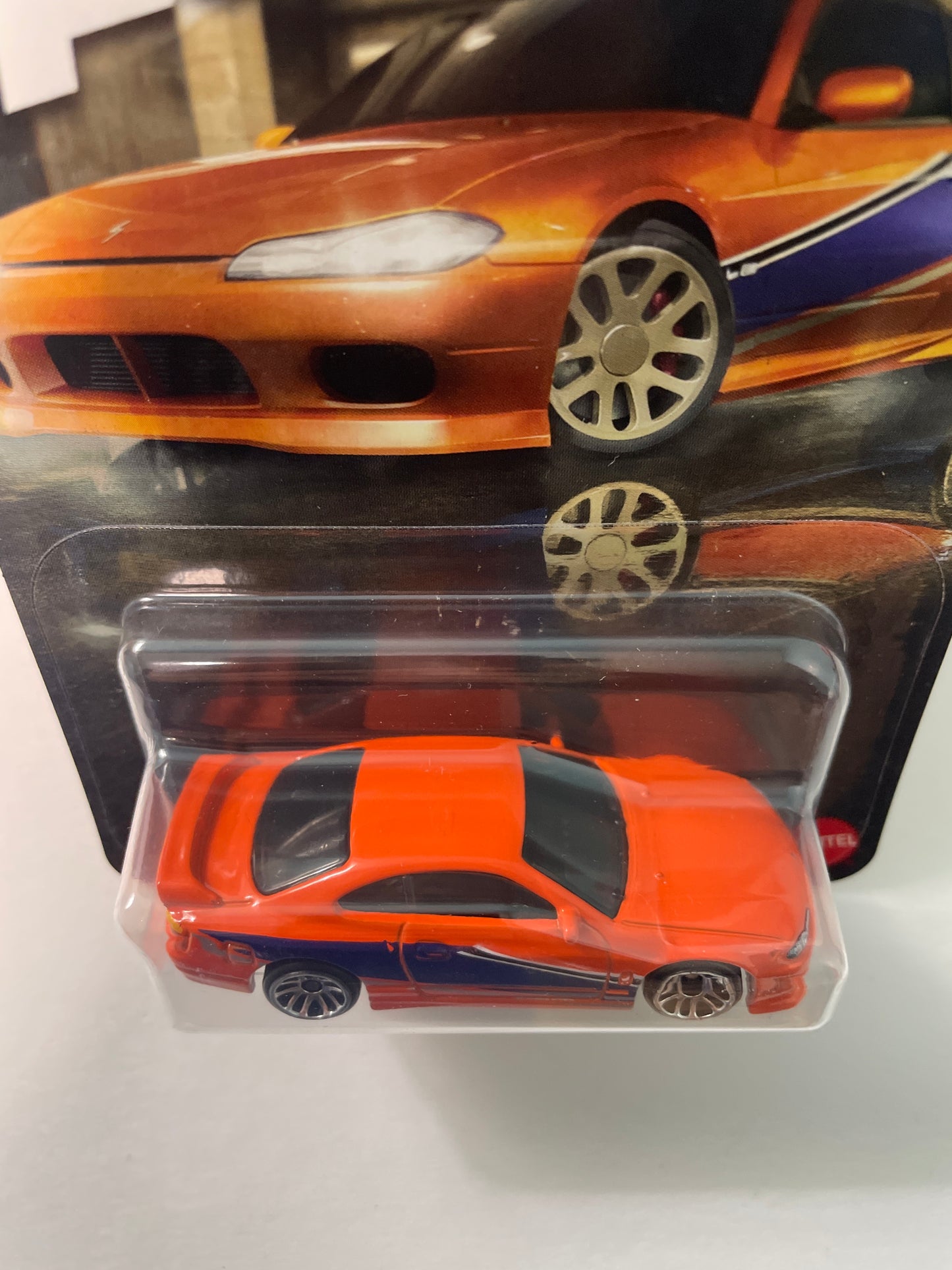 Hot Wheels 1/64 Silver Series Graphic Remix Fast & Furious Nissan Silvia (S15) Orange - JBY48