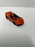 *Loose* Hot Wheels 1/64 Lamborghini Aventador J Orange